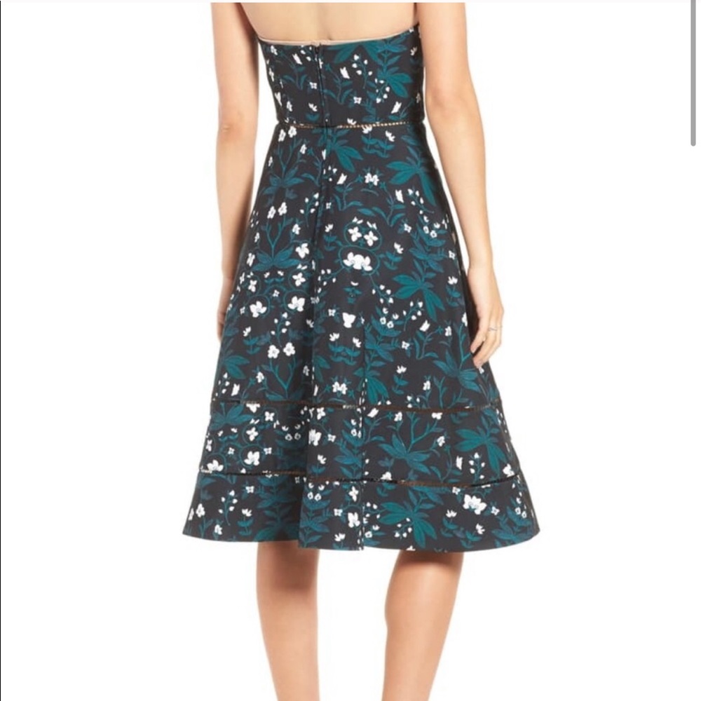 Keepsake Strapless Floral Dress - Picture 2 of 4